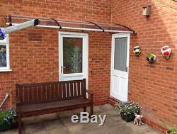 1000x3000mm DIY Door Canopy Polycarbonate Cantilever Garden Porch Patio Walkway