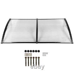 100/200/300cm Canopy Awning Rain Cover Shelter for Front Back Door Window Porch