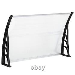12080 Door Canopy Porch Rain Protector Awning Lean To Roof Shelter Shade Cover