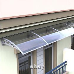 120-270cm Door Canopy Awning Shelter Outdoor Porch Patio Window Roof Rain Cover