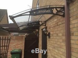1270x3000mm DIY Door Canopy Polycarbonate Cantilever Garden Porch Patio Walkway