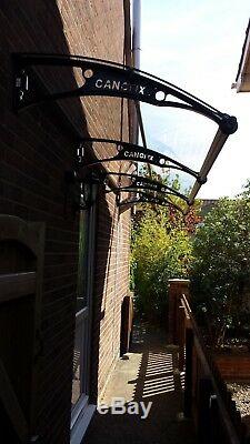 1270x3000mm DIY Door Canopy Polycarbonate Cantilever Garden Porch Patio Walkway