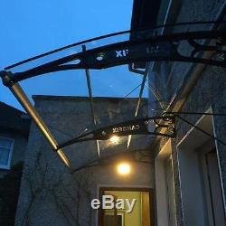 1500x2500mm DIY Door Canopy Polycarbonate Cantilever Garden Porch Patio Walkway