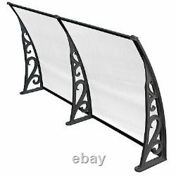 19098cm Door Canopy Front Back Awning Porch Sun Shade Shelter Patio Rain Cover
