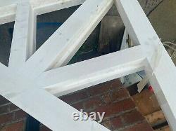 1 x Large Wooden Timber A Frame (Door Canopy, Porch) Front Truss only