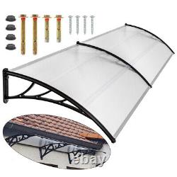 20090cm Door Canopy Awning Shelter Front Back Porch Outdoor Patio Rain Cover