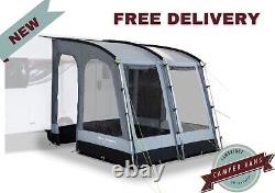 2024 Dometic Rally 260 Poled Lightweight Caravan Porch Awning Free P&P