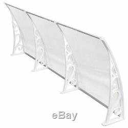 270 CM x 98.5 CM Door Canopy Awning Sun Rain Shelter Cover Outdoor Porch Shade
