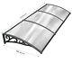 270cm Door Awning Shelter Front Back Outdoor Canopy Porch Window Roof Rain Cover