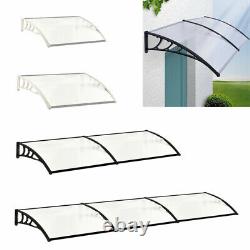 4 Sizes Door Window Canopy Awning Porch Sun Front Shade Shelter Patio Rain Cover