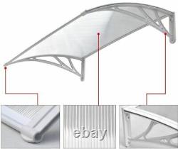 Aluminum Outdoor Shed Cover Door Window Garden Shelter Canopy Roof Porch Awning