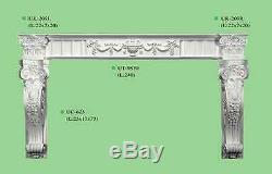 Archway Pillar Porch White Posts Door Canopy Entrance Decor Victorian Front CR0 