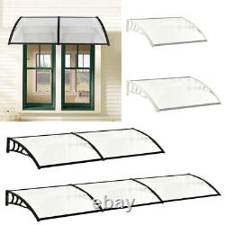 Awning Door Canopy Window Front Back Porch Overhead Roof Rain Cover Outdoor Shad