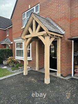 Bespoke Oak porch, Oak Canopy