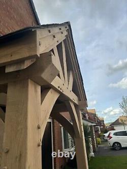 Bespoke Oak porch, Oak Canopy