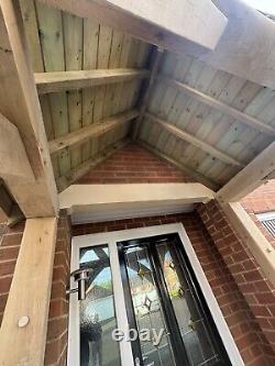 Bespoke Oak porch, Oak Canopy