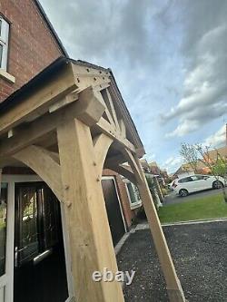 Bespoke Oak porch, Oak Canopy