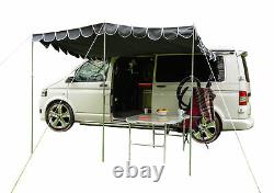Campervan Awning Canopy OLPRO Retro Sun Shade Charcoal