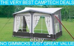 Camptech Duchess Four season material Touring Porch Awning. Free STORM STRAPS