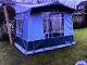 Caravan porch awning, Isabella combi 680, used, complete with curtains and pegs
