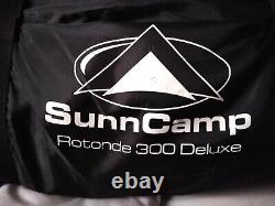 Caravan porch awning sunncamp 300 deluxe easy erect/dismantle great awning