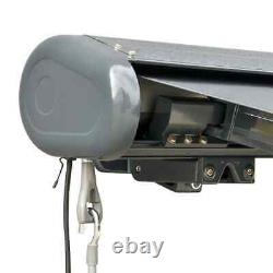 Cassette Electric Manual Awning Door Window Retractable Canopy Led Porch Balcony