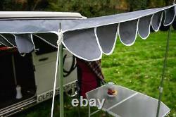 Charcoal Campervan Awning OLPRO Retro Sun Shade Mail Order Return (23465)