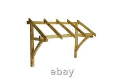 Cheshire Mouldings Flat Roof Door Porch Canopy Pine