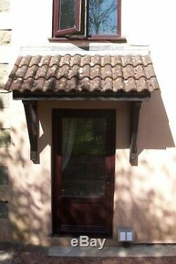 Cottage Style Porch Canopy Wooden Door Canopy With Lead And Tiles