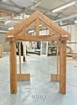 DUNCAN Oak Porch 2280mm Wide x 1600mm depth x 2000mm Post Height Pre Oiled
