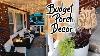 Diy Budget Porch Decor Outdoor Patio Decorate With Me Small Front Porch Decor Ideas Adaline Zook