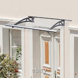 Door Awning Canopy Window Rain Shelter Cover Front Back Porch Window Shade