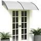 Door Awning Rain Shelter Canopy Outdoor Front Back Porch Shade Patio Roof 200cm