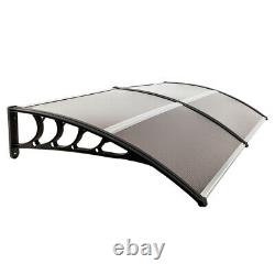 Door Canopy Awning Front Back Outdoor Porch Patio Window Roof Rain Shelter UK