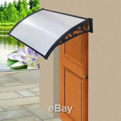 Door Canopy Awning Front Back Patio Porch Shade Shelter Outdoor Sun Rain Cover