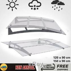 Door Canopy Awning Rain Shelter Front Back Porch Outdoor Patio Shade Roof Cover