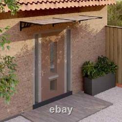 Door Canopy Awning Rain Shelter Front Back Porch Outdoor Shade Patio Roof Cover