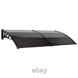 Door Canopy Awning Rain Shelter Outdoor Front Back Porch Shade Patio Cover New