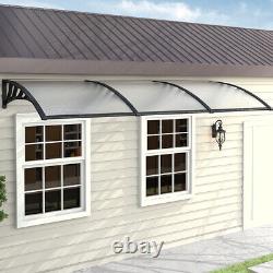 Door Canopy Awning Rain Shelter Outdoor Porch Patio Front Back Window Roof Shade