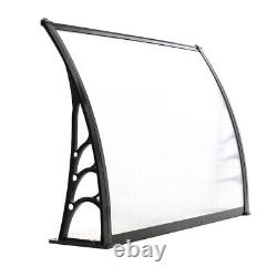 Door Canopy Awning Rain/Sun Shelter Front Back Porch Outdoor Shade Patio Roof UK