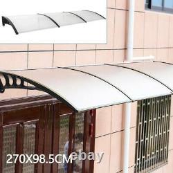 Door/Canopy Awning Shelter Front Back Outdoor Porch Patio Window Roof Rain Cover