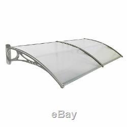 Door Canopy Awning Shelter Front Back Porch Canopy Outdoor Shade Patio Roof Rain