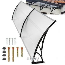 Door Canopy Awning Shelter Front Back Porch Garden Patio Window Roof Rain Cover