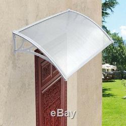 Door Canopy Awning Shelter Front Back Porch Outdoor Shade Patio Cover 80 X 120cm