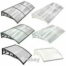 Door Canopy Awning Shelter Outdoor Porch Patio Back Front Window Roof Rain Cover