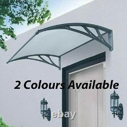 Door Canopy Awning Shelter Porch Shade Roof Cover Outdoor Front Back Canopies