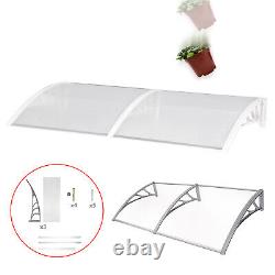 Door Canopy Awning Shelter Porch Window Front Back Rain Cover Shade for Store
