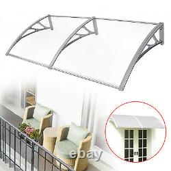 Door Canopy Awning Shelter Rain Cover Front Back Porch Outdoor Shade Patio Roof