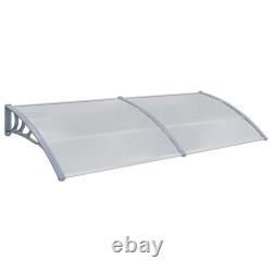 Door Canopy Awning Shelter Roof for Front Back Door Window Porch Rain Protector