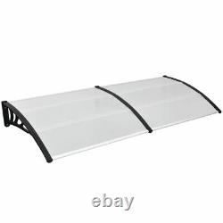 Door Canopy Awning Shelter for Front/Back Doors Porch Outdoor S2I6